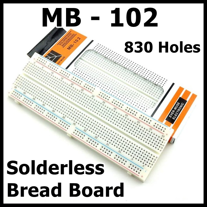 MB102 Breadboard 830 point MB-102 high quality solderless bread board