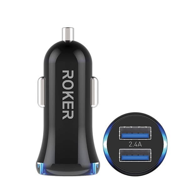 CHARGER MOBIL - SAVER MOBIL ROKER SPEED 2.4A RK-CRC6 - CAR CHARGER ROKER