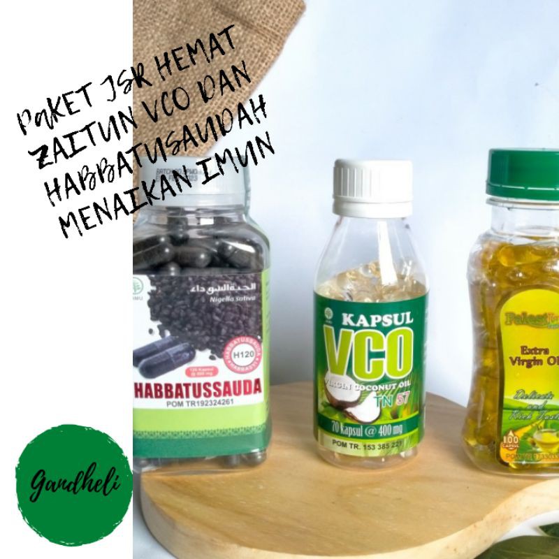 

Paket JSR Hemat ZAITUN VCO HABBATUSAUDAH