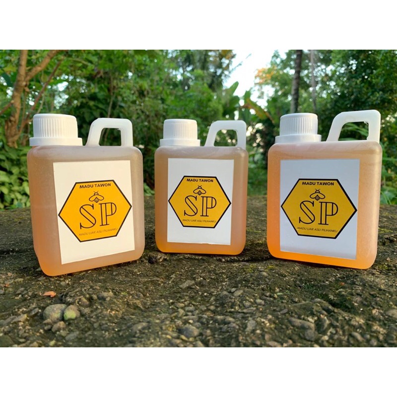 

Madu Tawon Original Natural Asli 100 % Murni Alami Dari Hutan 500 ml