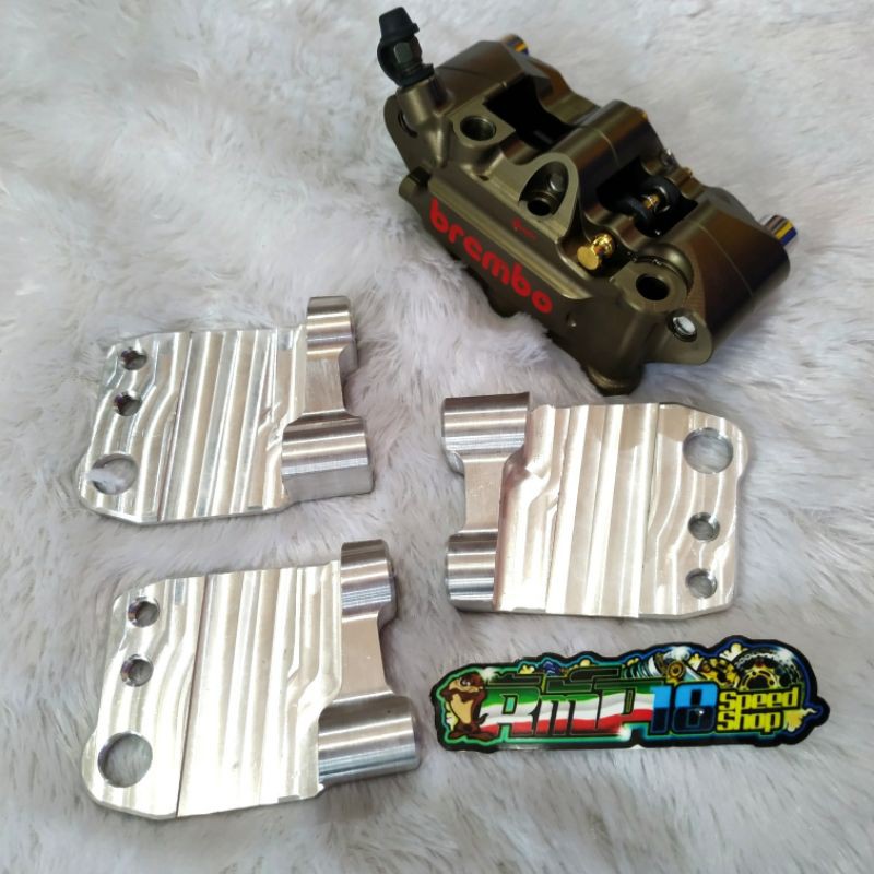 BREKET SHOCK RT STAGE PCX KIRI DISC STANDAR 220MM KHUSUS RT STAGE PCX BUKAN RT STAGE 26MM UNIVERSAL