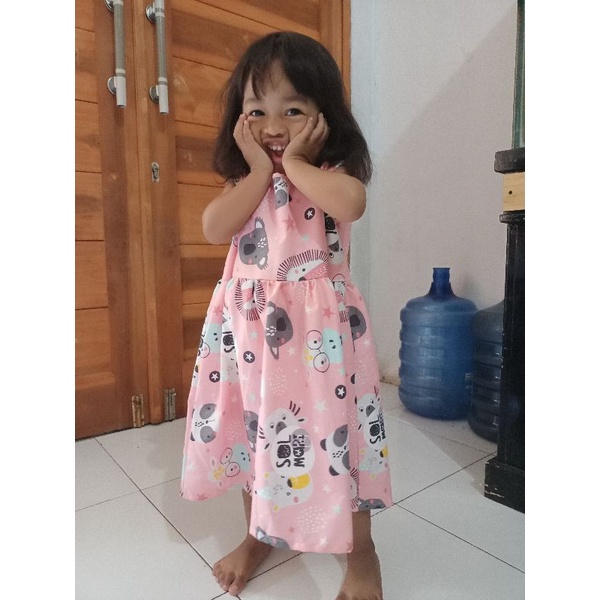 NaylaDress/Dress/Anak/Harian/santai/untuk/seharihari