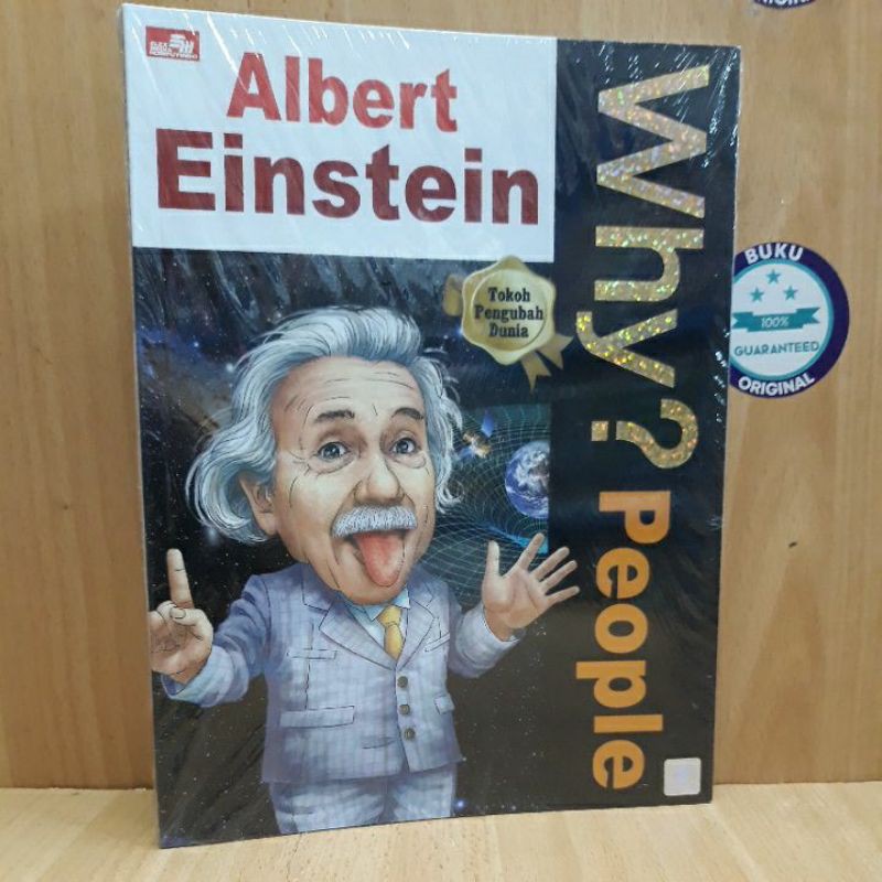 komik WHY ? PEOPLE *ALBERT EINSTEIN.