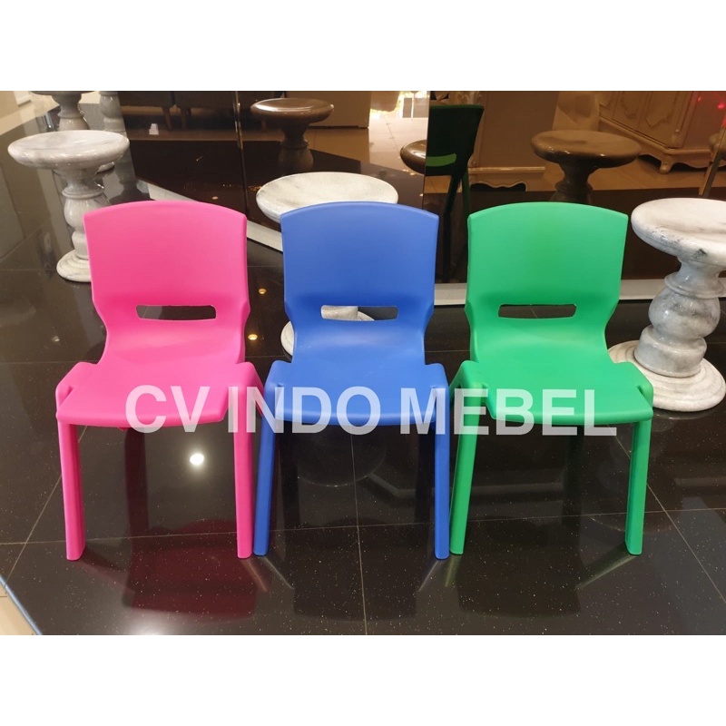 kursi plastik kursi anak kursi susun plastik anak merk jaguar star tipe jeni ready makassar murah pr