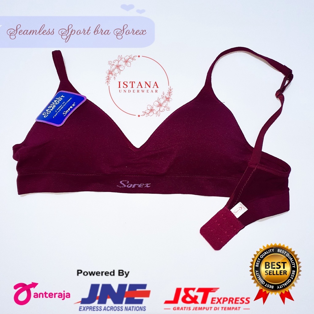 SOREX WARNA TERBARU BH Bra sorex tanpa kawat 65001 / bh sorex 65001 / bra sport SOREX ASLI