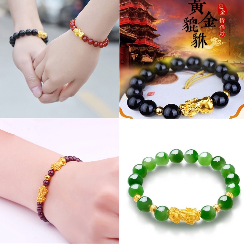 Couple Pixiu Lucky Bracelet  Gelang  Pria Wanita Desain 