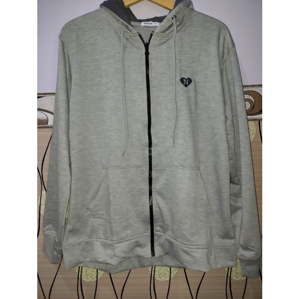 JAKET ZIPPER HOODIE NEVADA MURAH BERKUALITAS