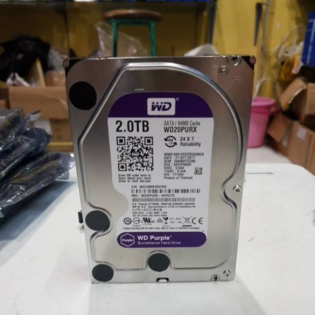 hardisk wd purple// seaget  2tb/2000gb