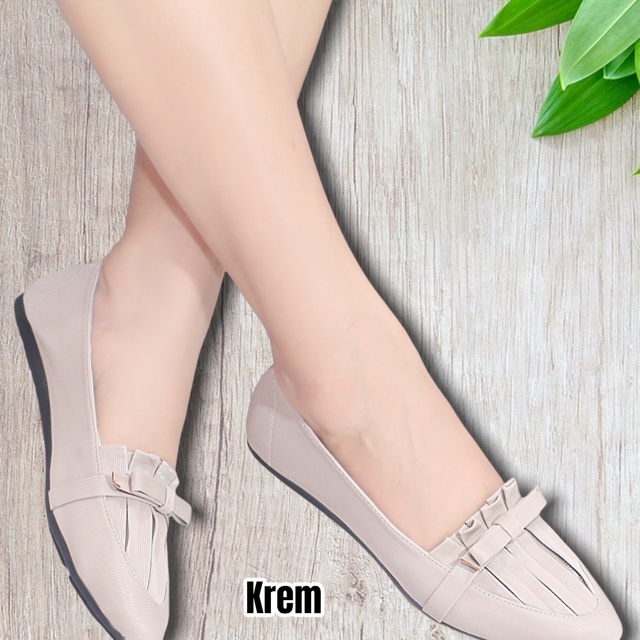 Milicca sepatu flat shoes wanita clarisa