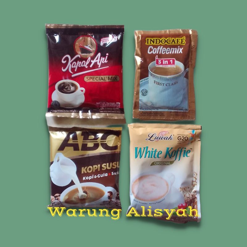 

Aneka Kopi dan Minuman Bubuk Instan Sachetan