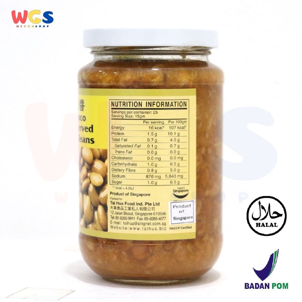 Tai Hua Tauco Preserved Soy Beans 380gr