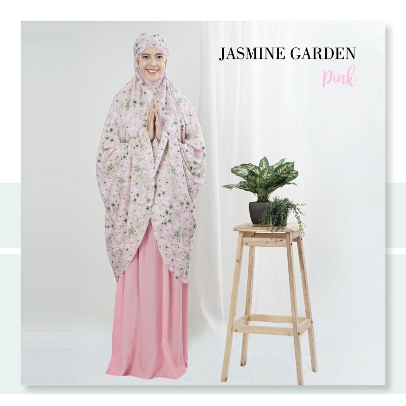 MUKENA TAZBIYA JASMINE GARDEN SERIES ALLSIZE