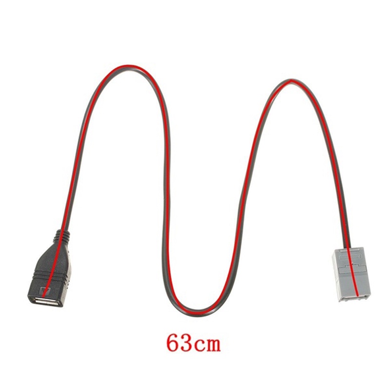 (LUCKID) Kabel ADAPTER USB AUX 2008 Onwards Untuk CIVIC JAZZ / CR-V ACCORD / CR-Z 09-13