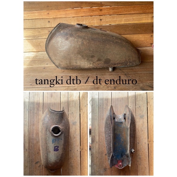 tengki trail klasik yamaha DT100 B tengki trail jadul yamaha enduro trail vintage tril tua