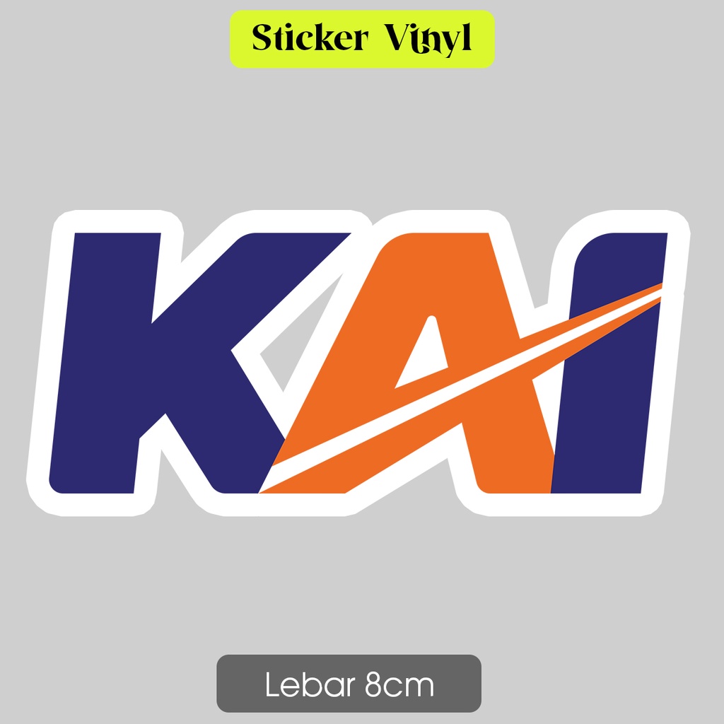 

Stiker KAI Kereta Api Indonesia Sticker Satuan Anti Air