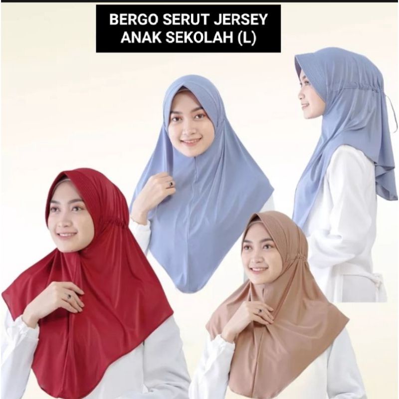 BERGO RABBANI SERUT JERSEY BERGO ANAK SEKOLAH (L)