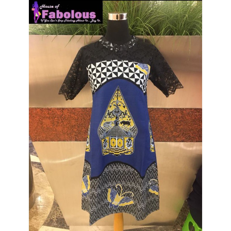 Dress Batik / Dress Batik Modern / Dress Batik Brukat / Dress Batik Kombinasi / Dress Batik Pesta