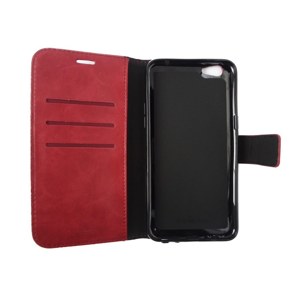 Realme C2 Original Fashion Selular Flip Leather Case - Flip Cover