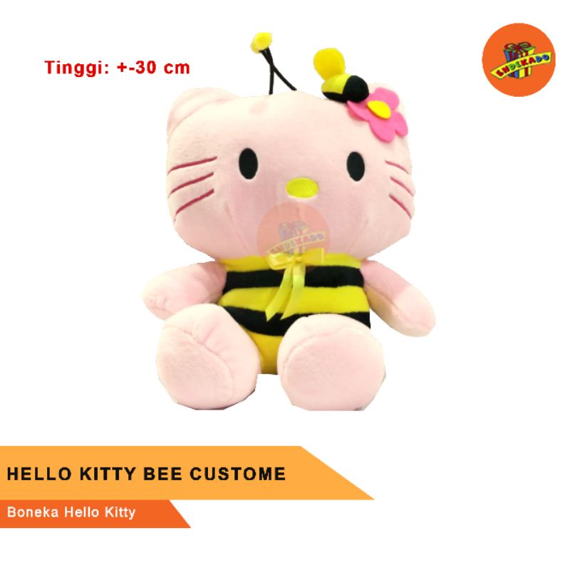 HELLO KITTY BEE CUSTOME - Boneka Hello Kitty