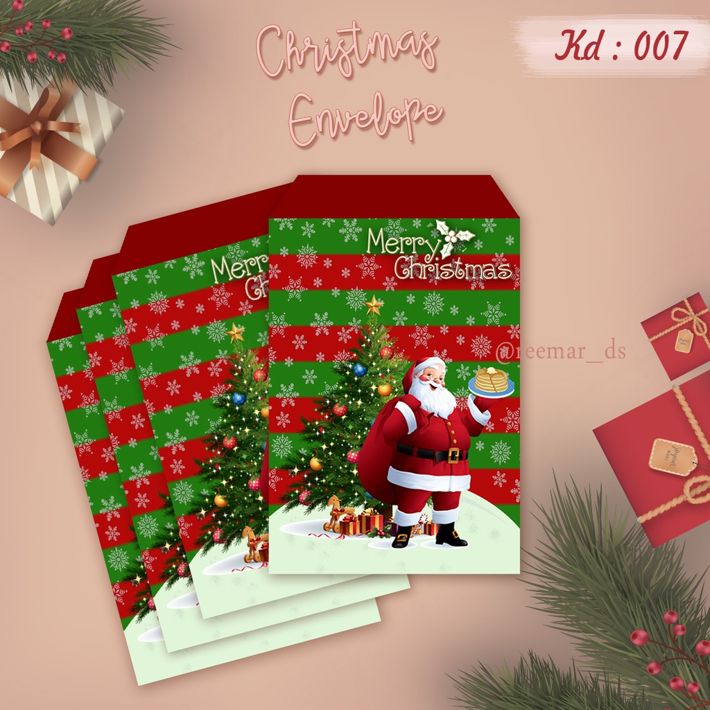 

Reemar - Hana, Angpao Amplop Natal 6x8,5cm