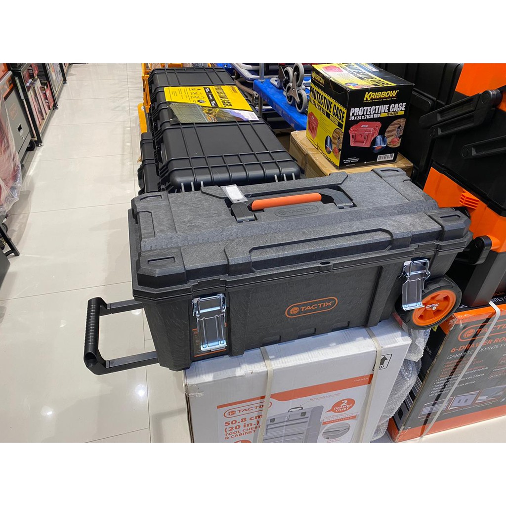 Tactix Tool Box / Tactix Kotak Perkakas Dengan Roda 71cm