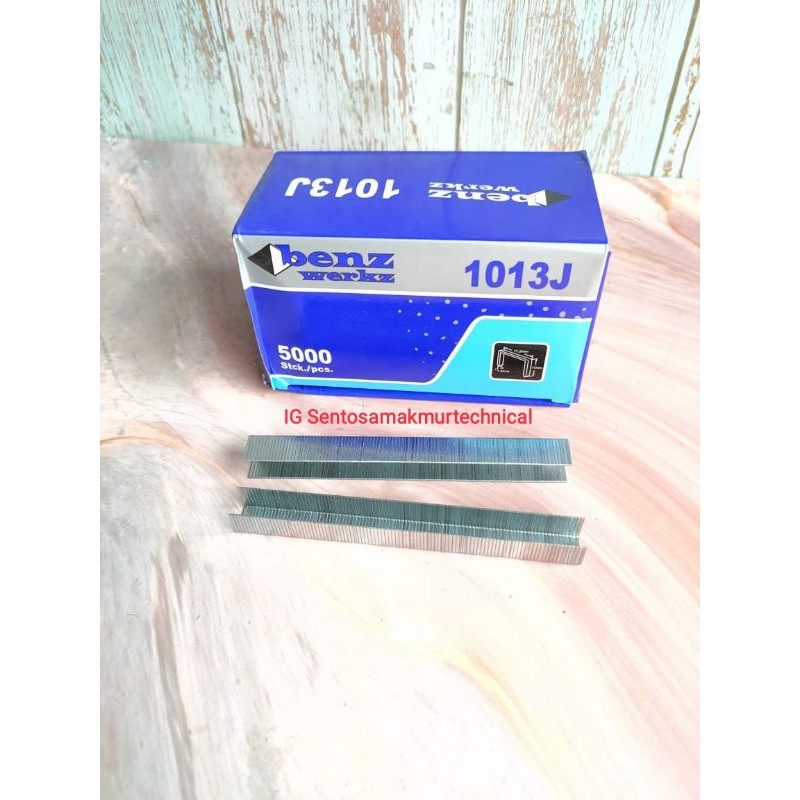 BENZ 1013J 13 MM Isi Refill Anak Hekter Staples Paku Tembak Angin U 1013 J 13mm