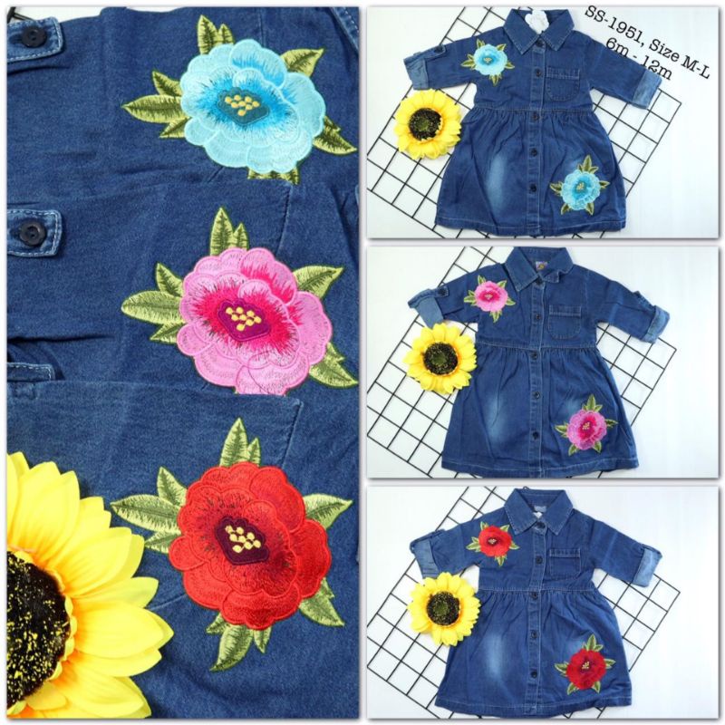 Dress Jeans Rosie Flower