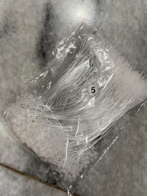 Loop Pin/lock Pin/hang Tag/gantungan Baju/string Pin (isi =500) 5 Inch