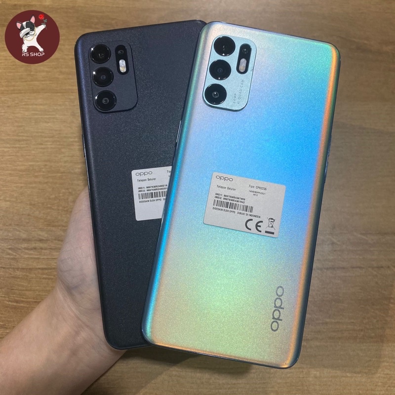 Oppo Reno 6 8/128 GB Second Resmi Imei Terdaftar