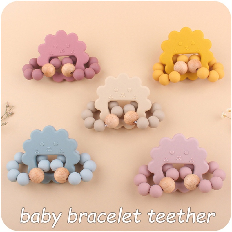 Mary Mainan Teether Bayi Newborn Bahan Silikon