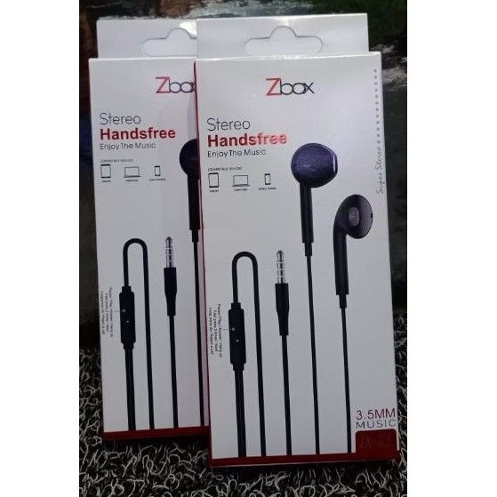 Headset Z-box ZX-03 Stereo Handsfree Enjoy The Music