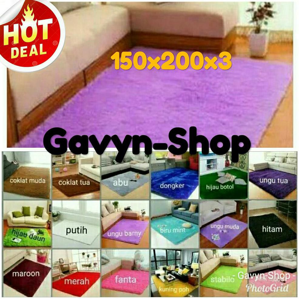 Karpet Bulu Rasfur 150x200x3 Busa Royal