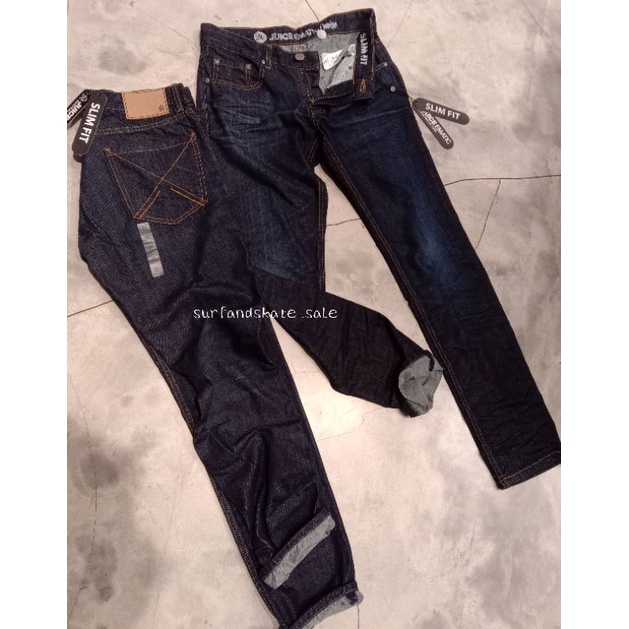 Celana Panjang Denim Juice Ematic Original New Arrival Mpnd Dast Blue