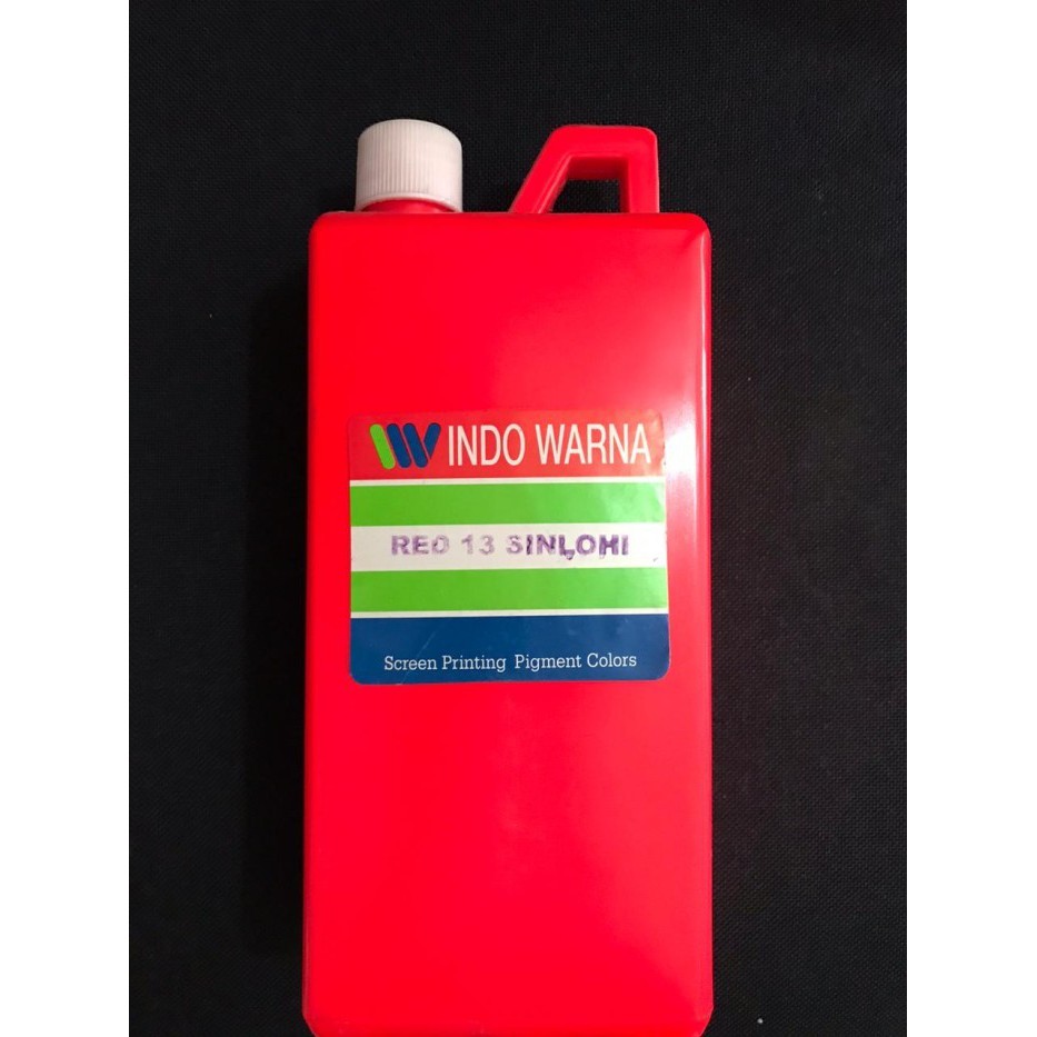 

Biang / Pigment Warna Sablon RED 13 SINLOHI - 100 gr