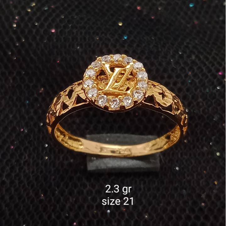 Cincin Emas 17K - 2.3 gr Kadar 750 - CBS200000009