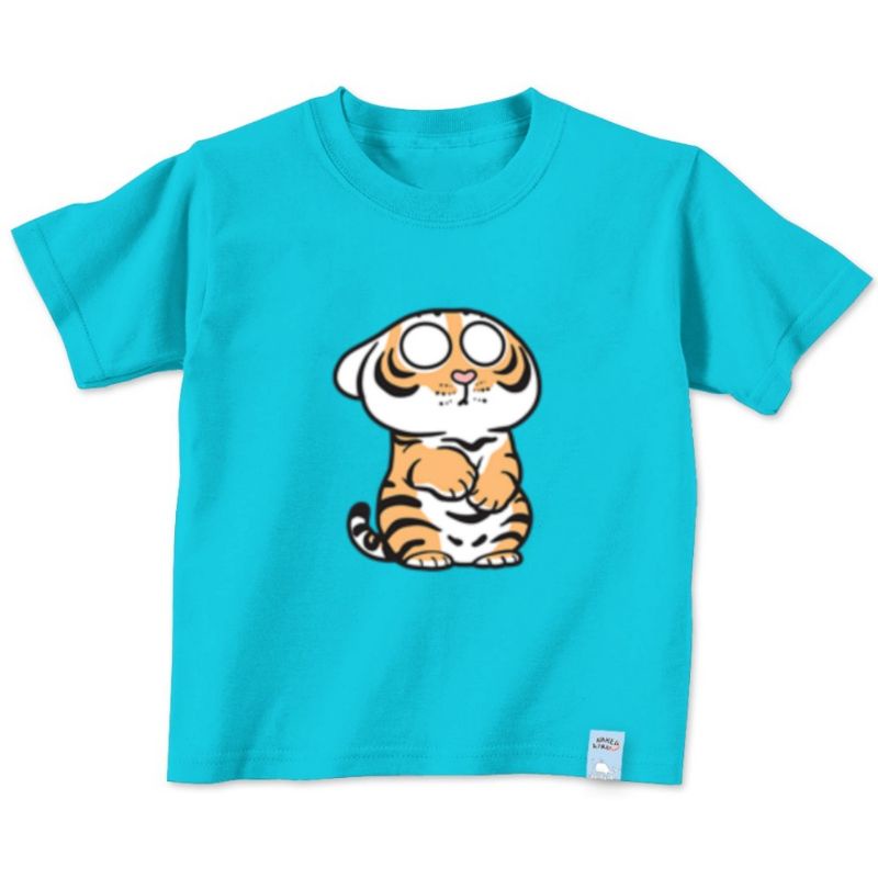 Baju Anak Gambar Harimau Lucu Kaos Oblong Anak Baju Anak Gambar Kaos Distro Anak Ideal untuk Anak Usia 2 sampai 10 Tahun