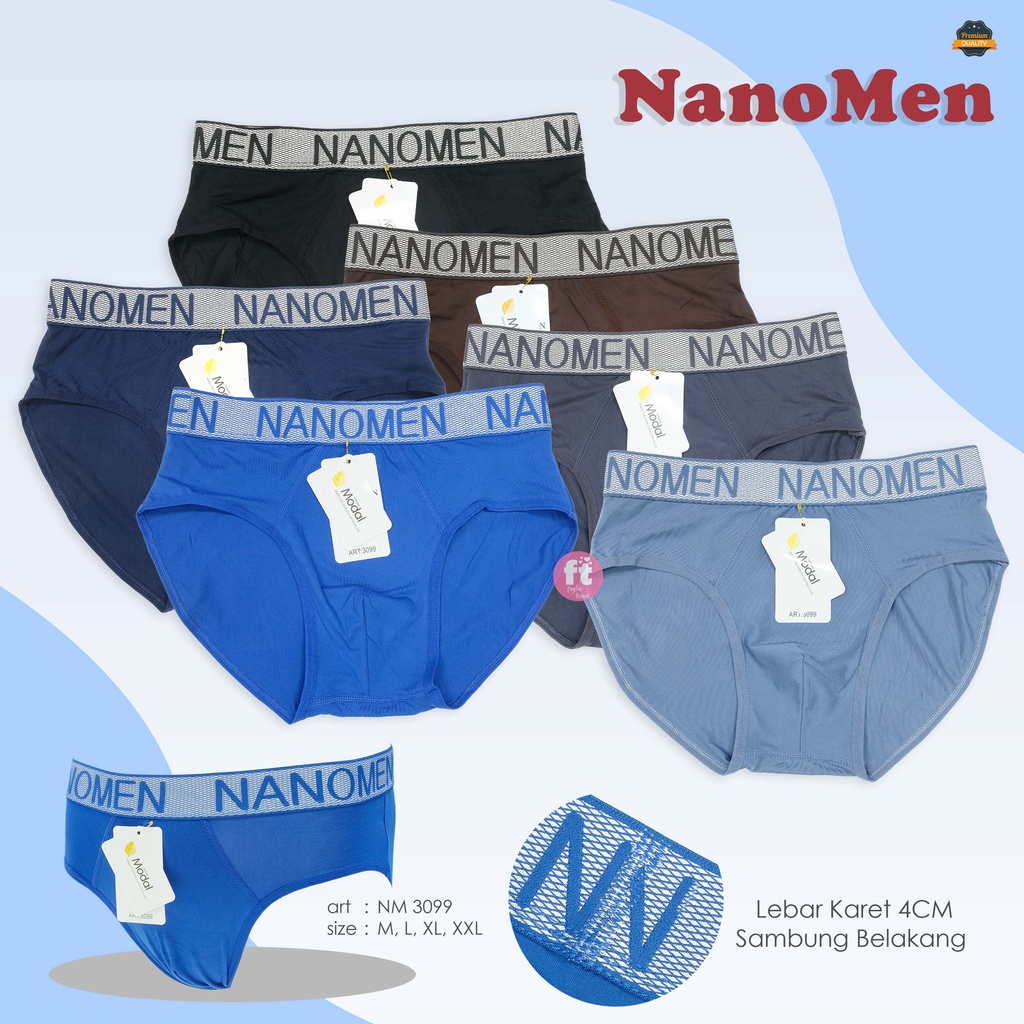 NANOMEN | Celana Dalam Pria Segi3 / art NM 3099