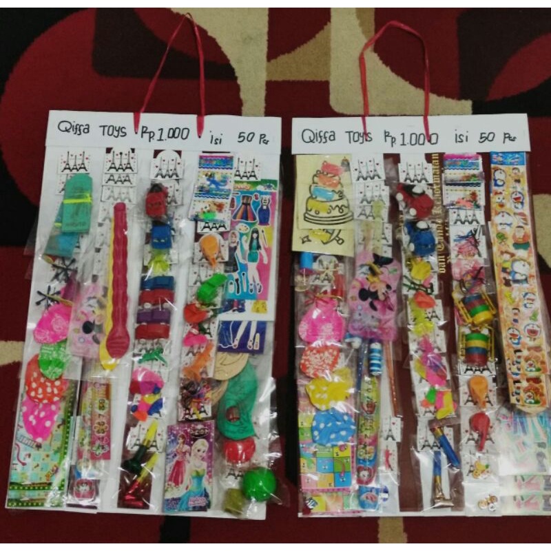 Mainan Renceng Serba 1000 An Isi 50pcs Pilihan Menarik