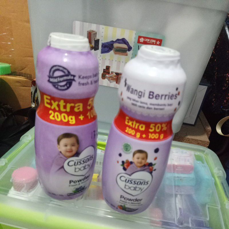 BEDAK BAYI CUSSONS
