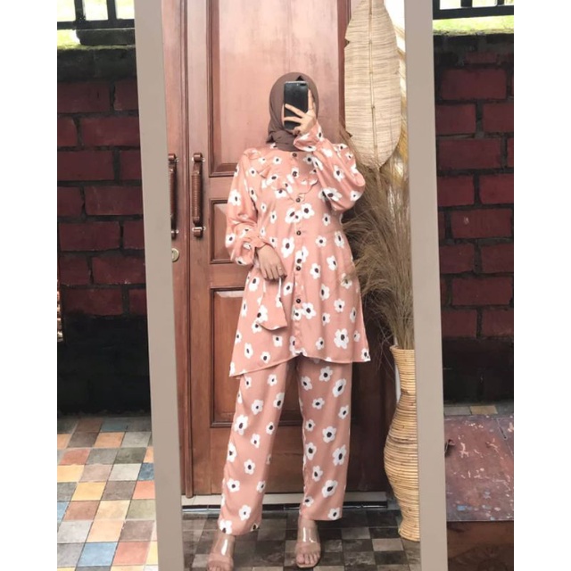 TUNIK SET. TUNIK SET CELANA. TUNIK RAYON