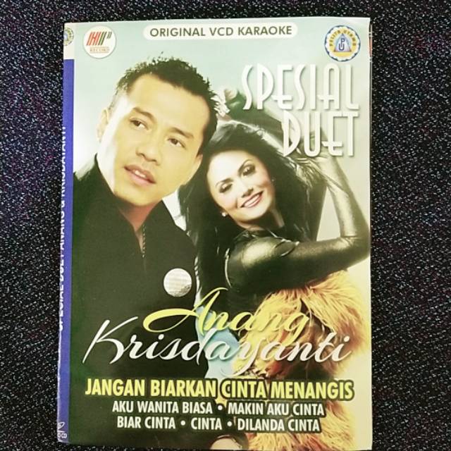 KASET MUSIK VIDEO VCD ORIGINAL LAGU KARAOKE DUET ANANG KRISDAYANTI