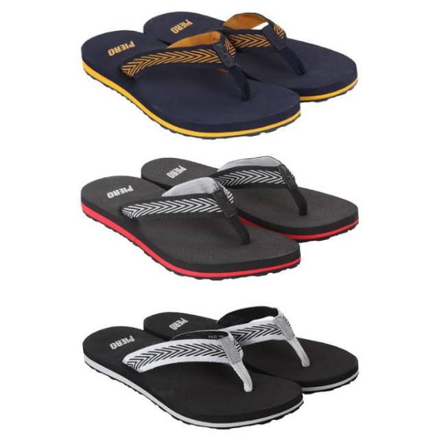 Sandal Piero Pico Ito - Black Grey Original