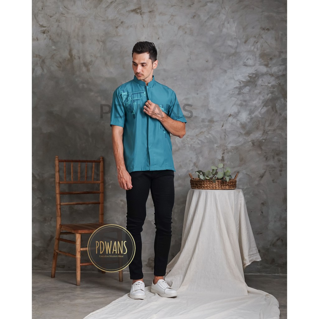 Baju Koko Lengan Pendek Seri Warna SFHW01 PDWANS