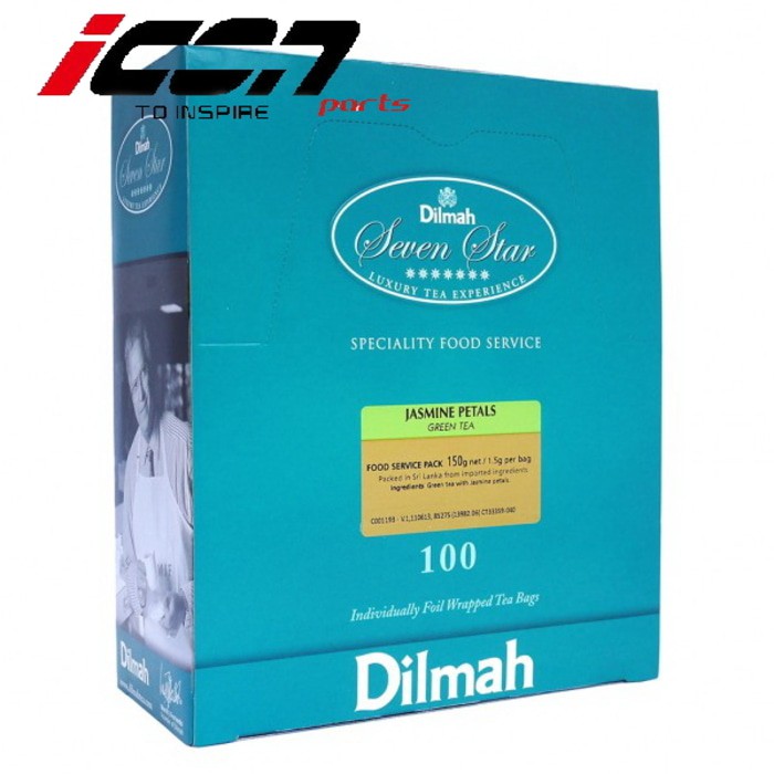 

Teh Dilmah Tea 100 sachet Jasmine Tea Teh Celup Melati