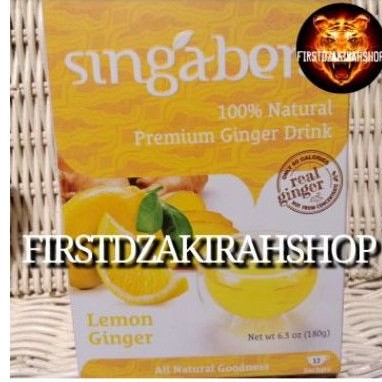 

Singabera lemon ginger 180gr 12sachet