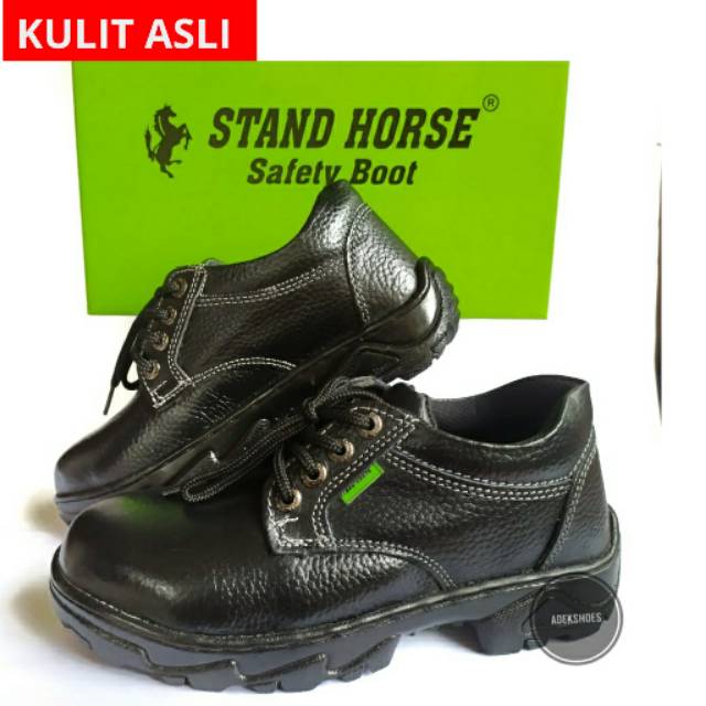 SEPATU SAFETY UJUNG BESI/SEPATU SAFETY PENDEK