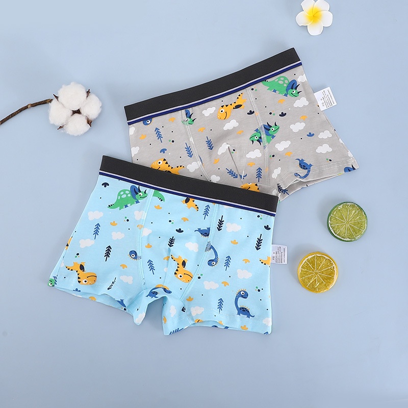 Celana Dalam Boxer Anak Laki-Laki Motif Kucing Fashion Anak  - CD Anak Laki-Laki Lucu