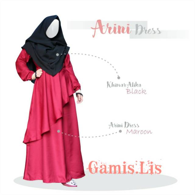 Arini dress dari Azhar Gallery