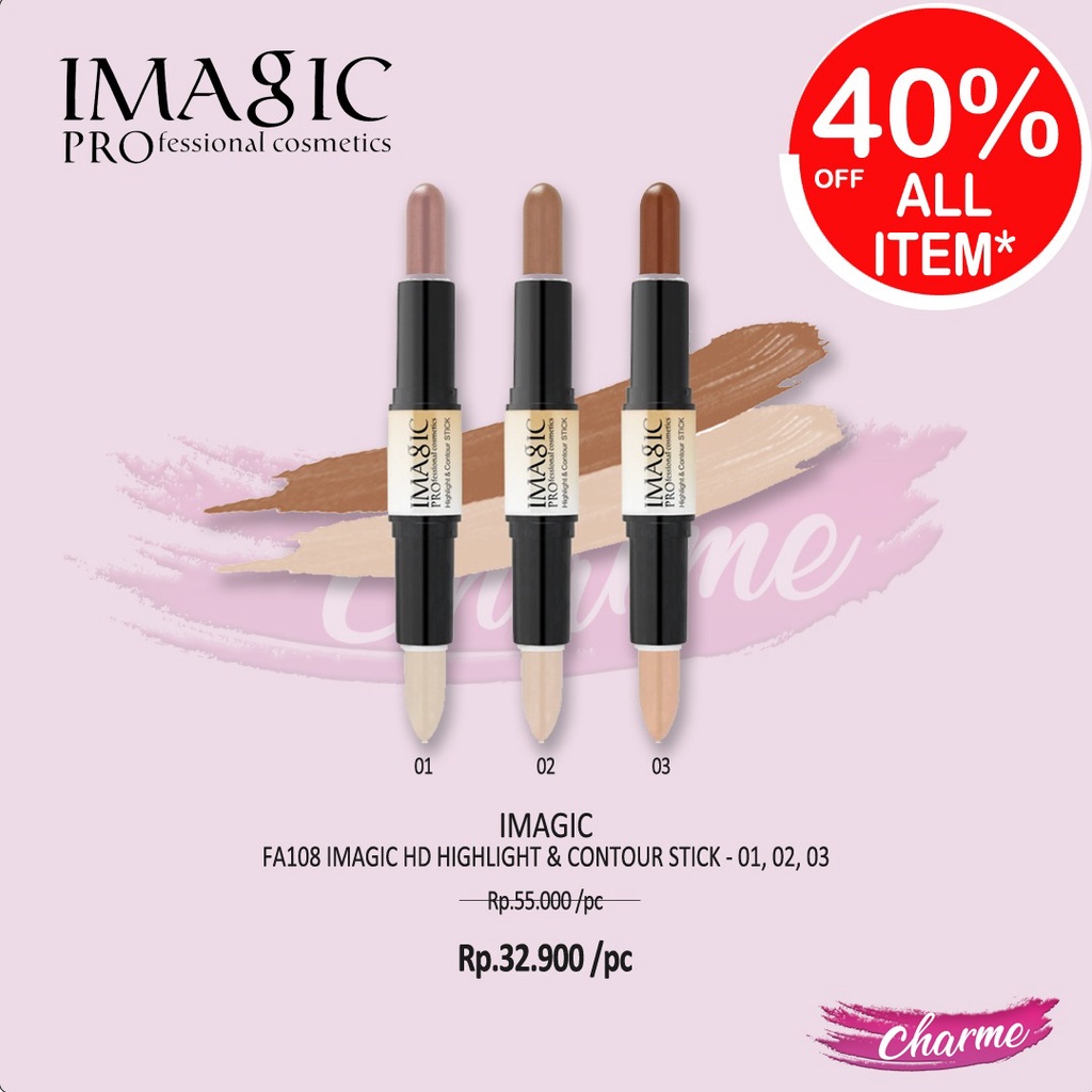 (READY &amp; ORI) IMAGIC Highlight &amp; Contour Stick FA108 FA 108