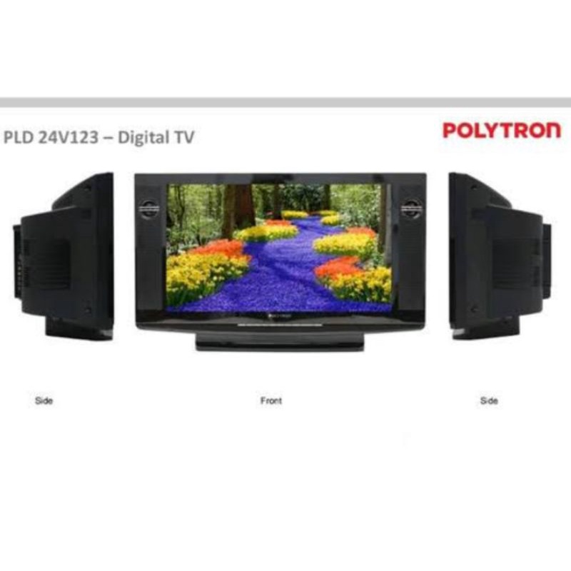TV Tabung Digital Polytron 24inch Free Ongkir